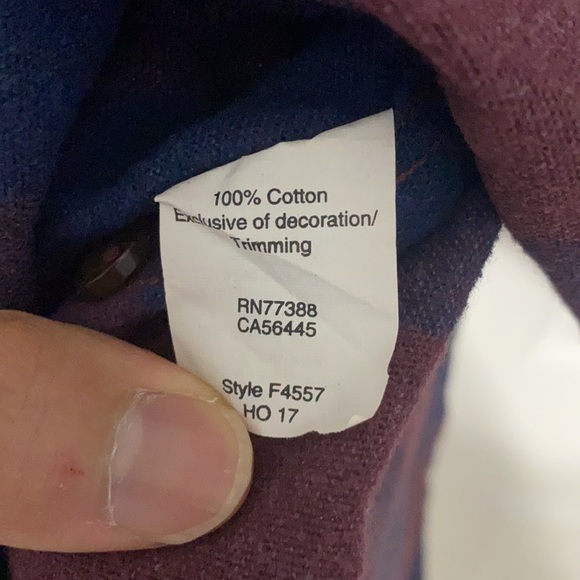 J Crew Patterned Button Down | Large - Picture 6 of 6